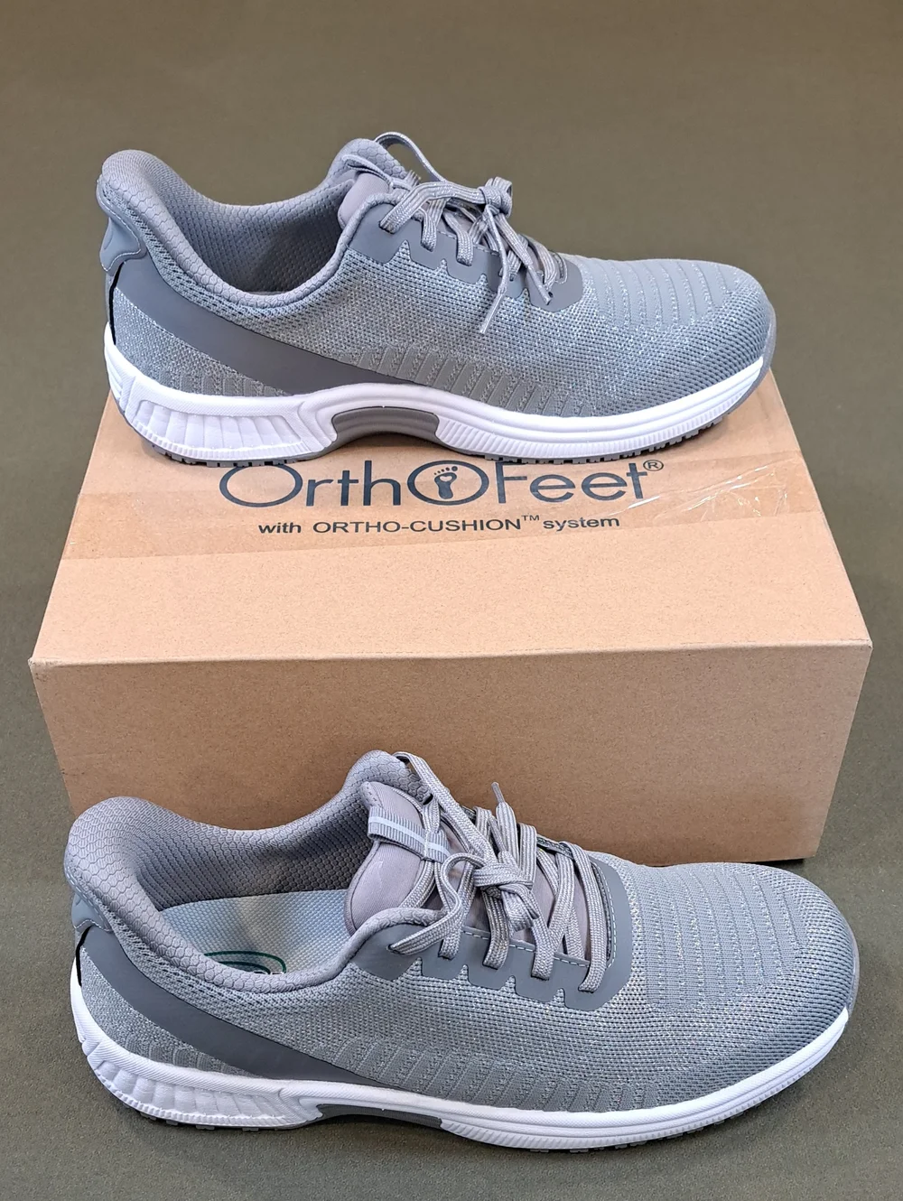 Orthofeet Kita Hands-Free - Color: Gray Glitter - Size: Womens 11.5 Wide (D)